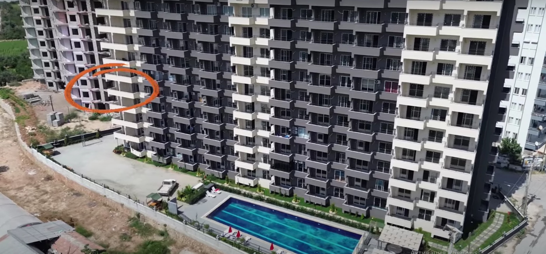 Недорогая квартира-студия в Турции